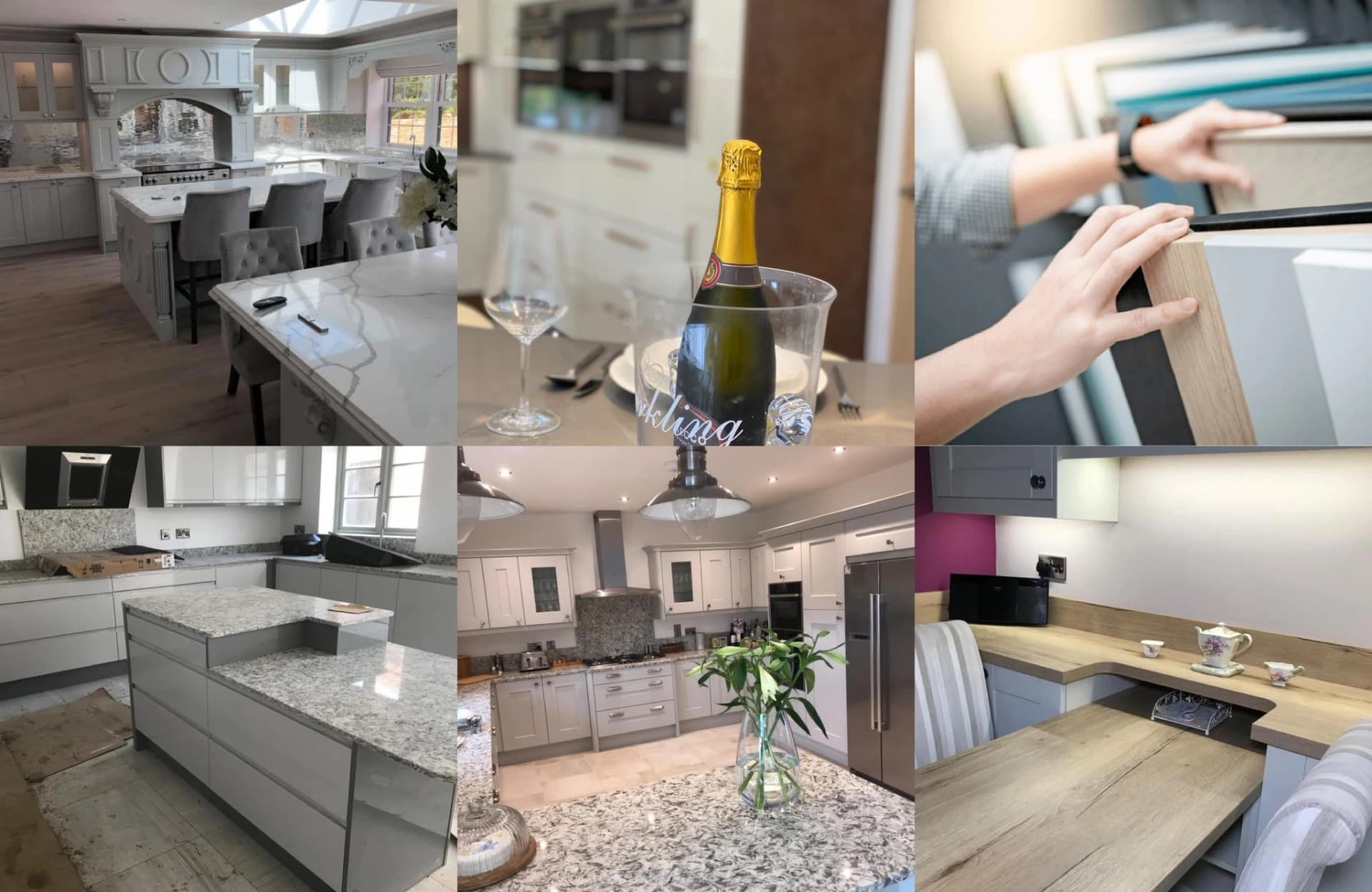 Creative Kitchens Yorkshire family team - Rachel and Chris with 25+ years experience in kitchen design Yorkshire