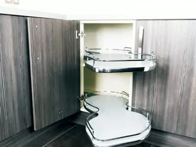 Corner Pull-Out Kitchen Storage